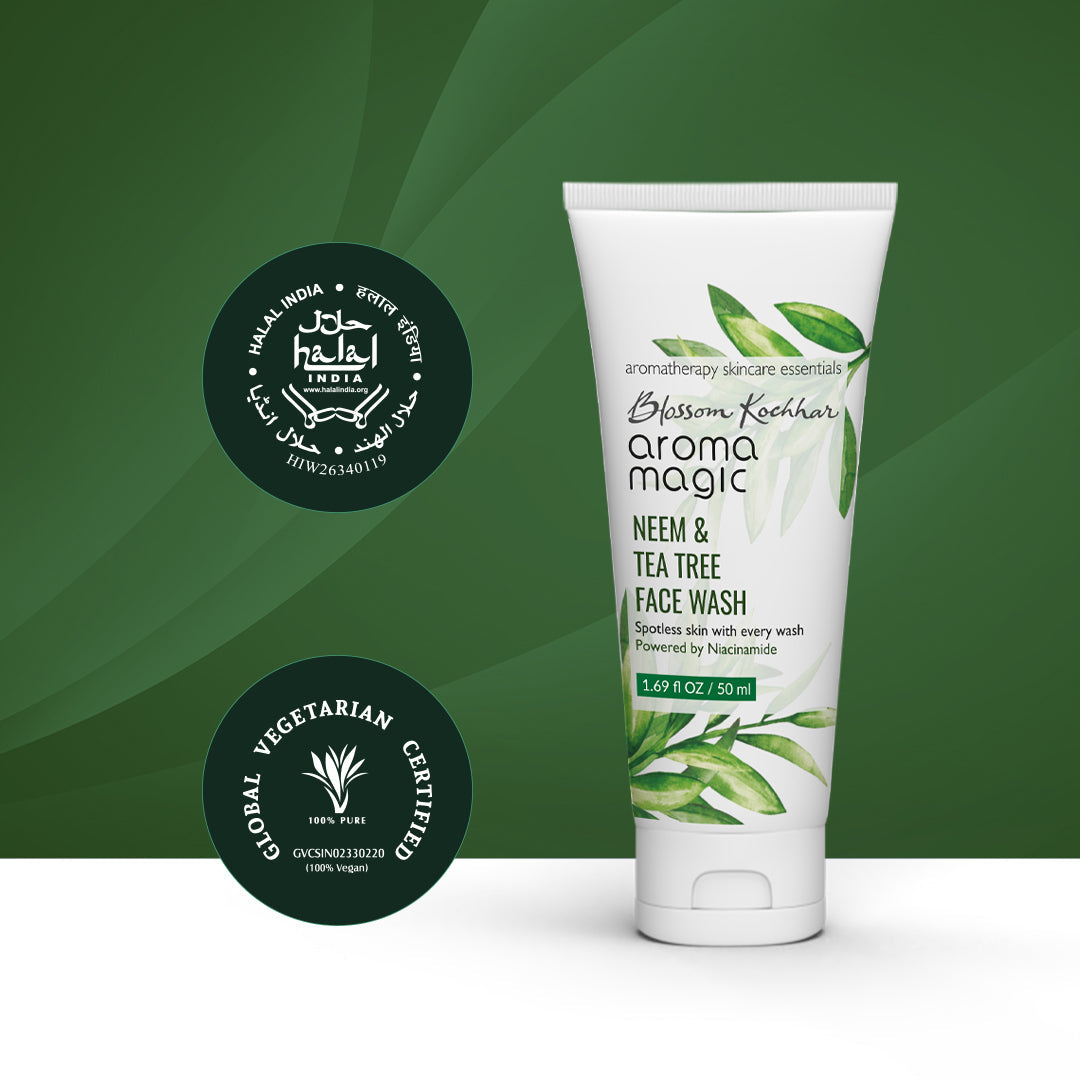 Neem and Tea Tree Face Wash - Niacinamide