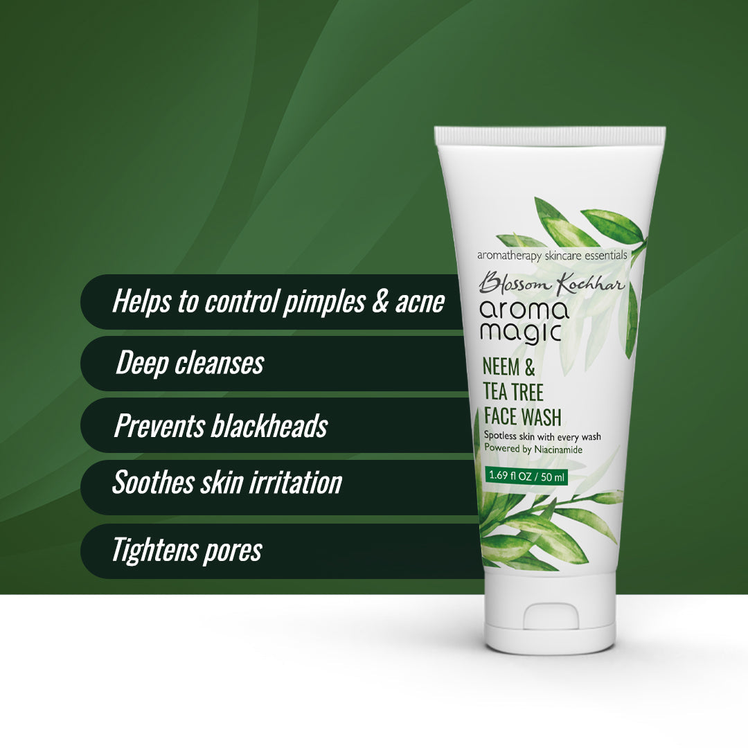 Neem and Tea Tree Face Wash - Niacinamide