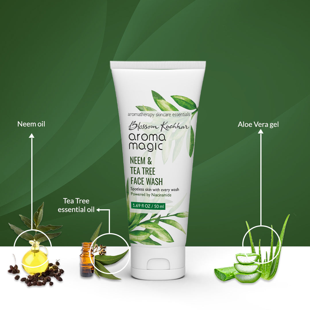 Neem and Tea Tree Face Wash - Niacinamide